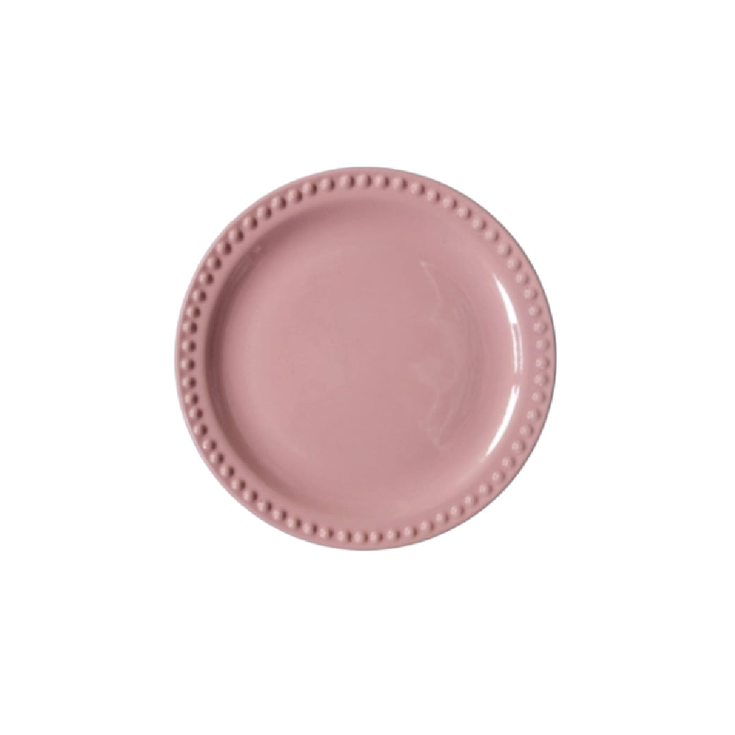 Plato Arrocero puntos Rosa