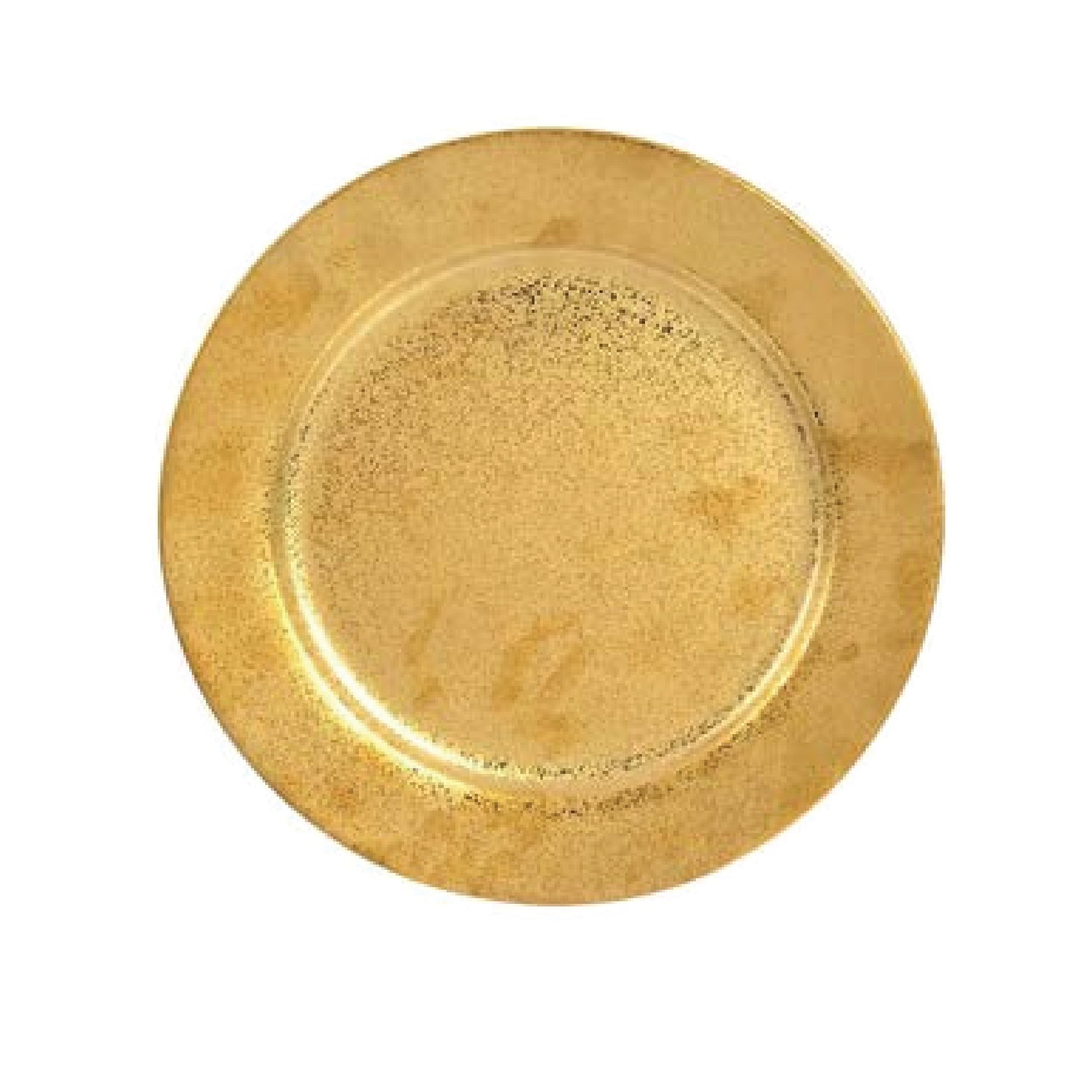 Plato entremés dorado