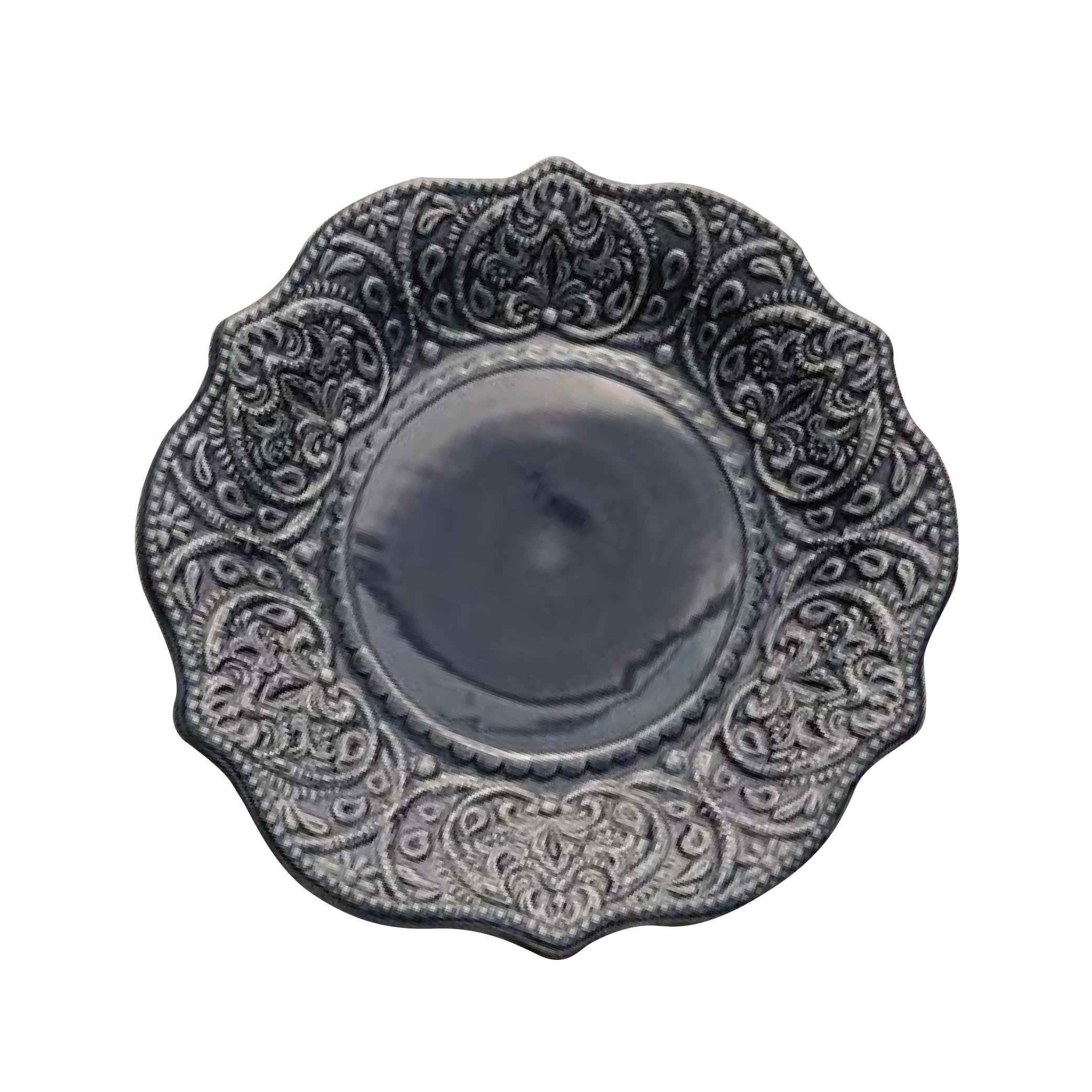 Plato trinche blue