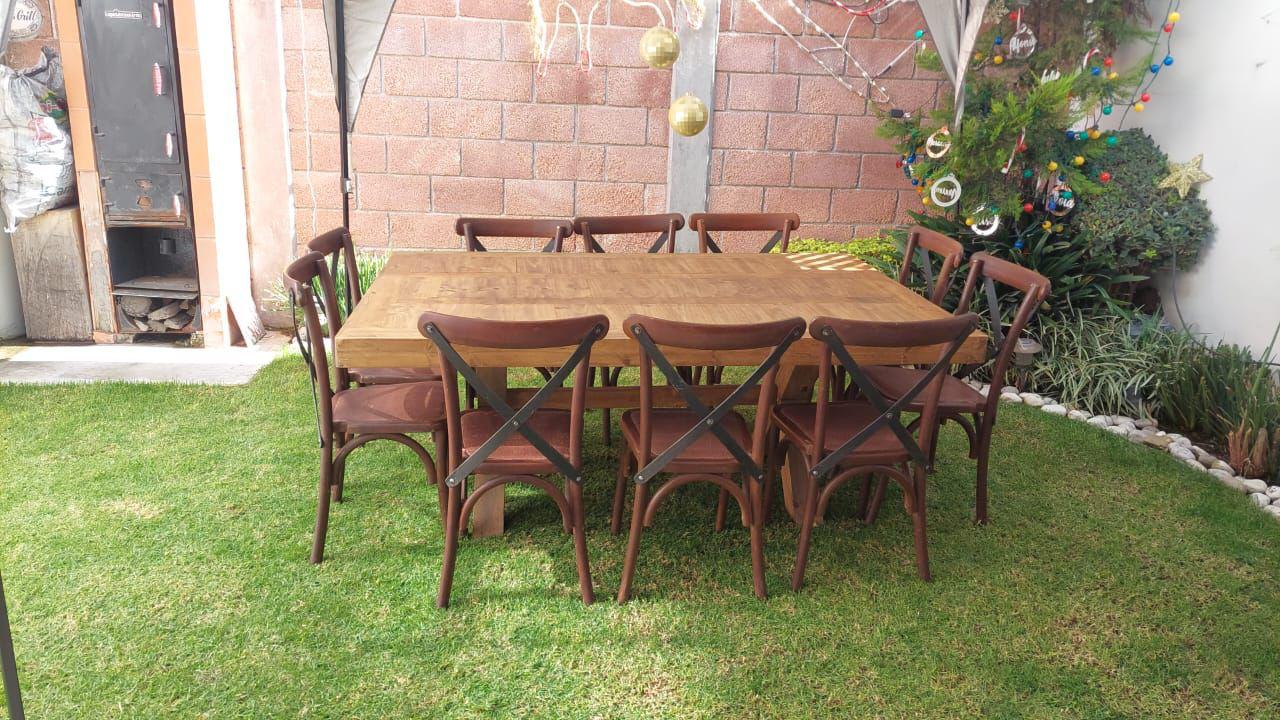 Silla Crossback Nogal