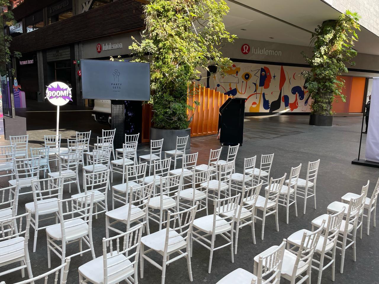 Silla Tiffany Blanca