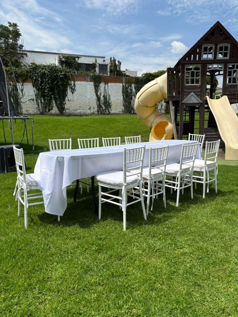 Silla Tiffany Blanca