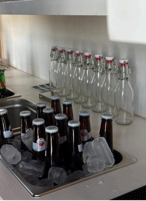 Barra de bebidas con back o sin back