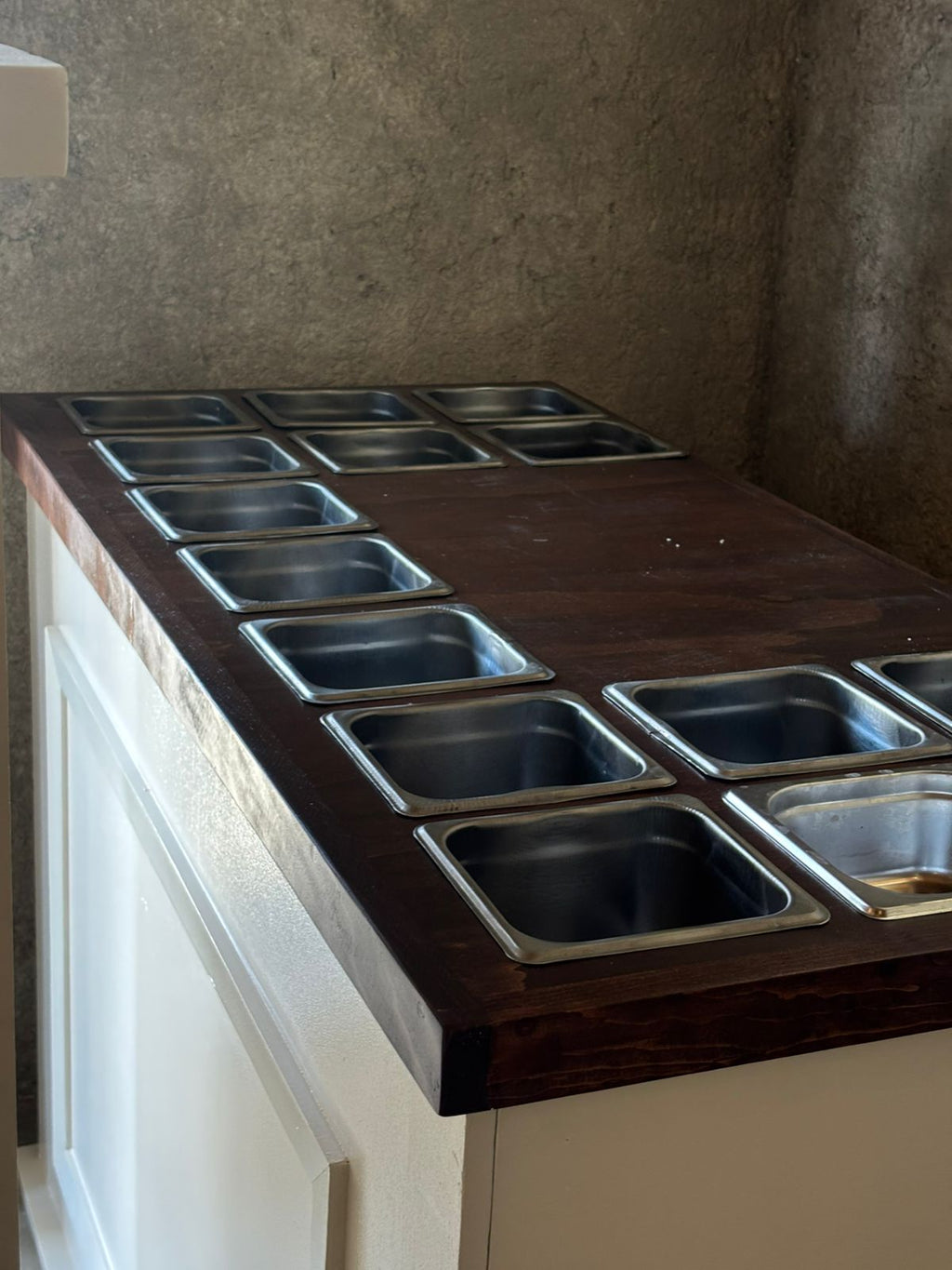 Mobiliario para barra de snacks