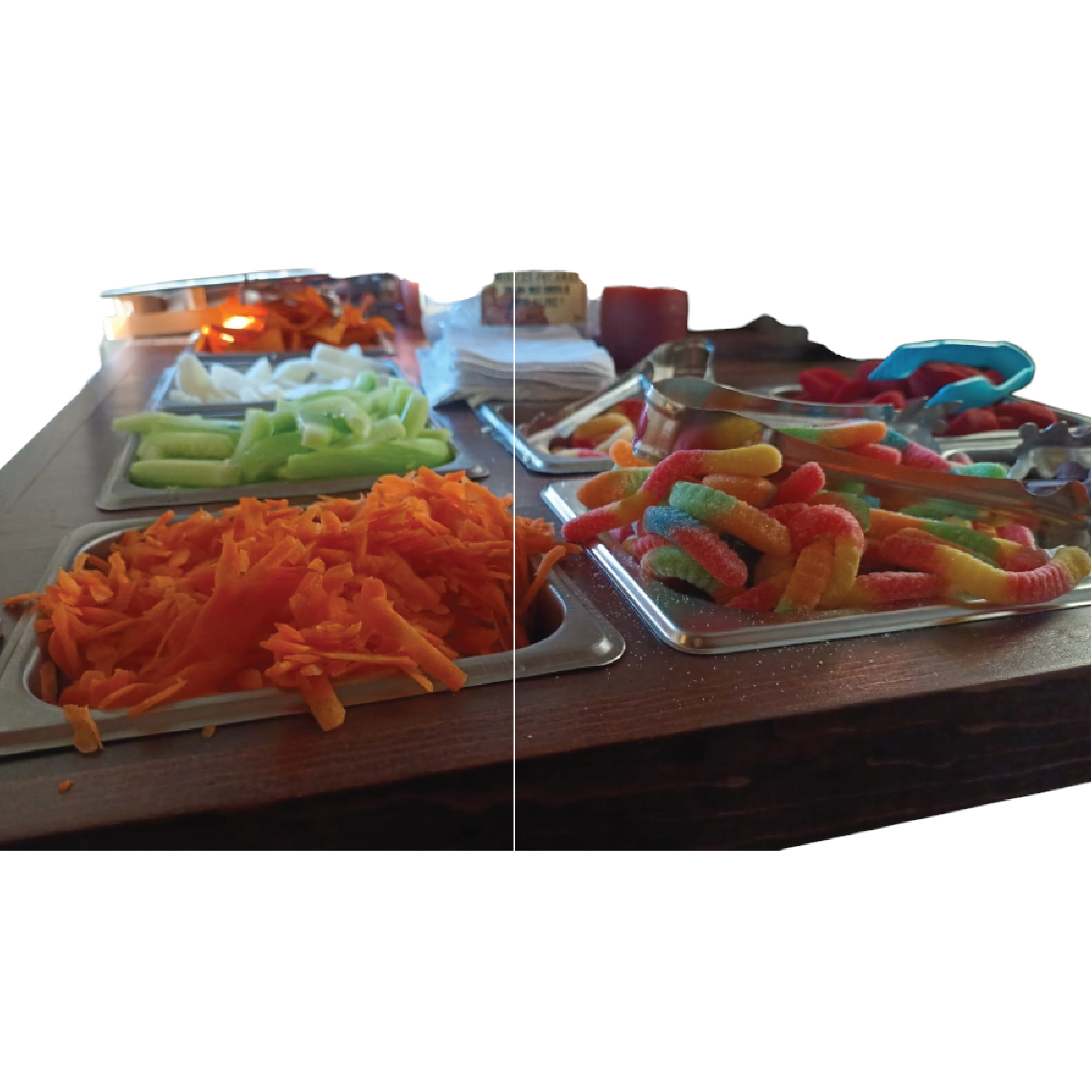 Mobiliario para barra de snacks