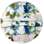 Gasa Flores Azules