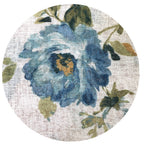Gasa Flores Azules